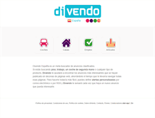 Tablet Screenshot of divendo.es