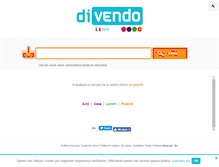 Tablet Screenshot of prodotti.divendo.it