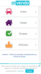 Mobile Screenshot of divendo.cl